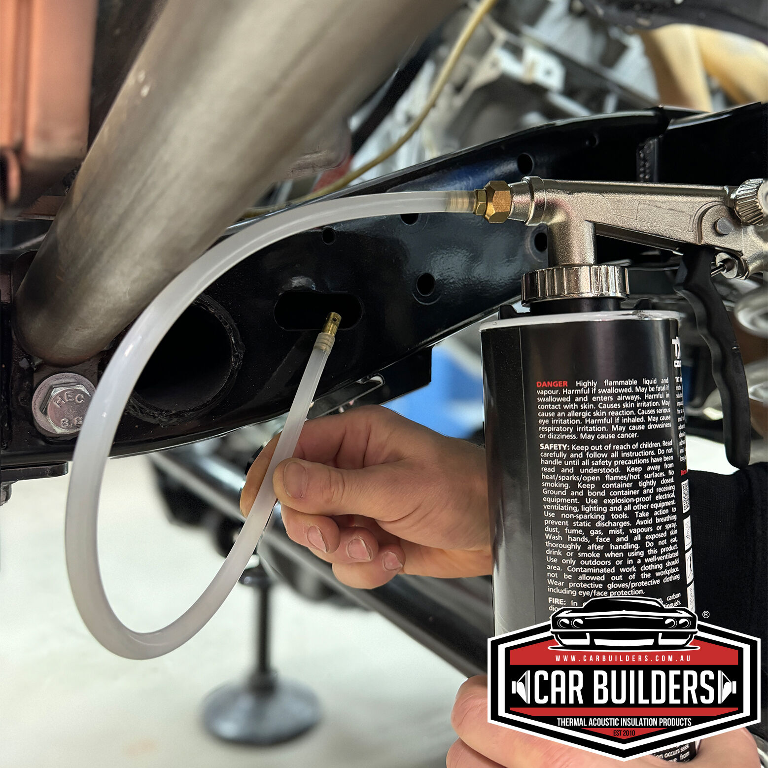 Car Builders Underbody Spray Gun Raptor Bully Liner eBay