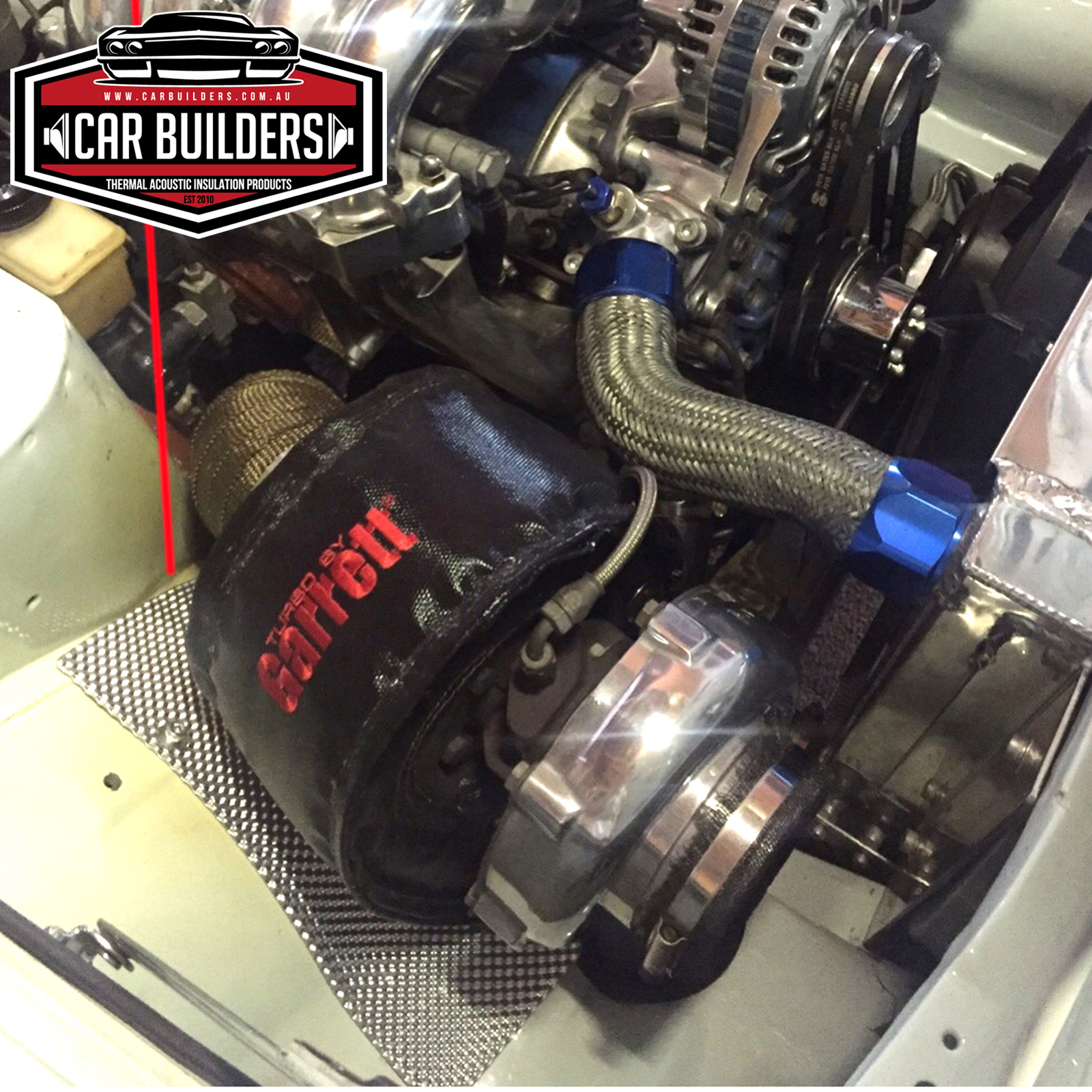 Car Builders EXHAUST HEAT SHIELD Embossed Aluminium DIY Fold & Form AU