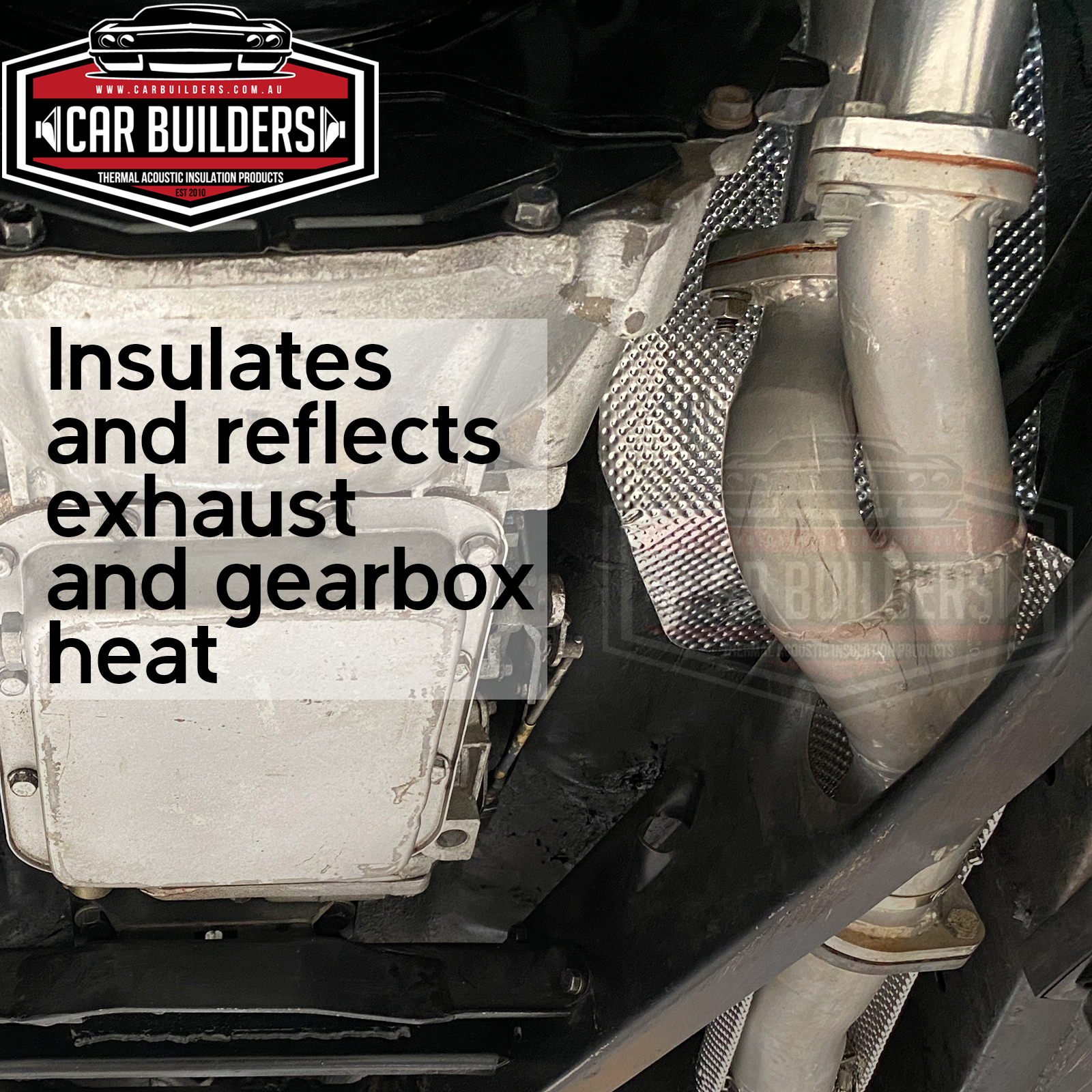 Car Builders Underbody Heat Shield Self Adhesive PREMIUM HIGH QUALITY