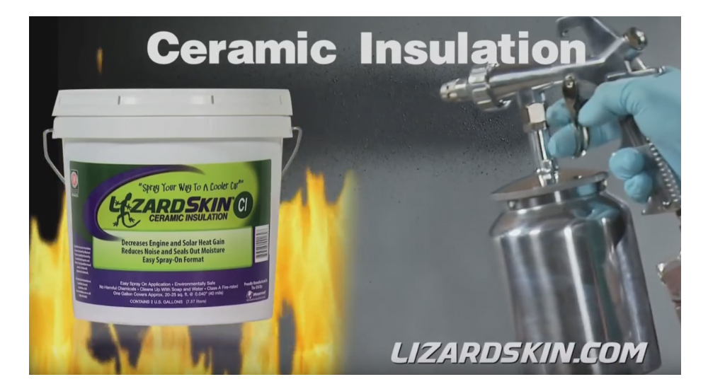 Lizard Skin Ceramic Thermal Insulation heat paint