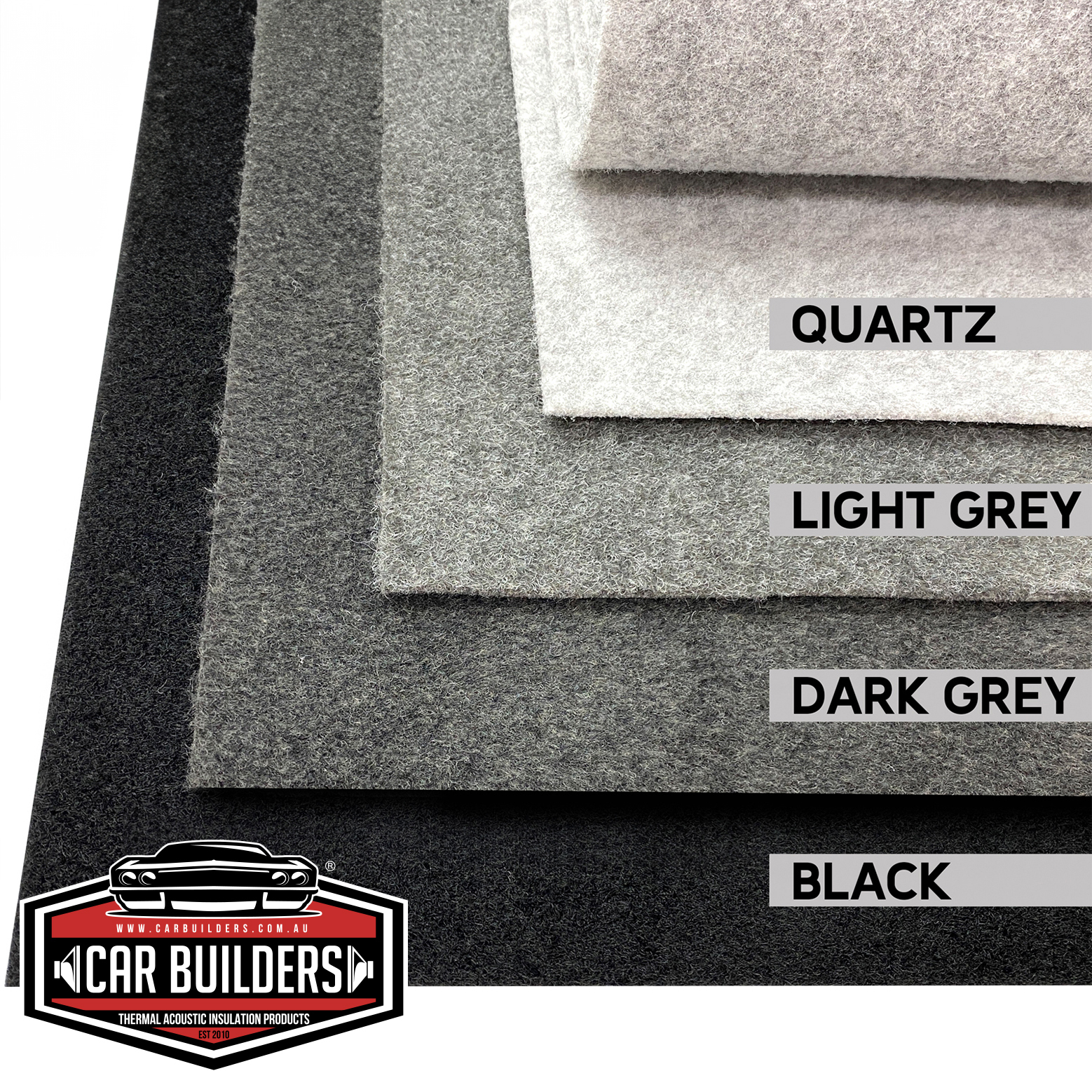 Clearance Automotive Carpet [Spray Adhesive: None] [Colour: Light Grey]
