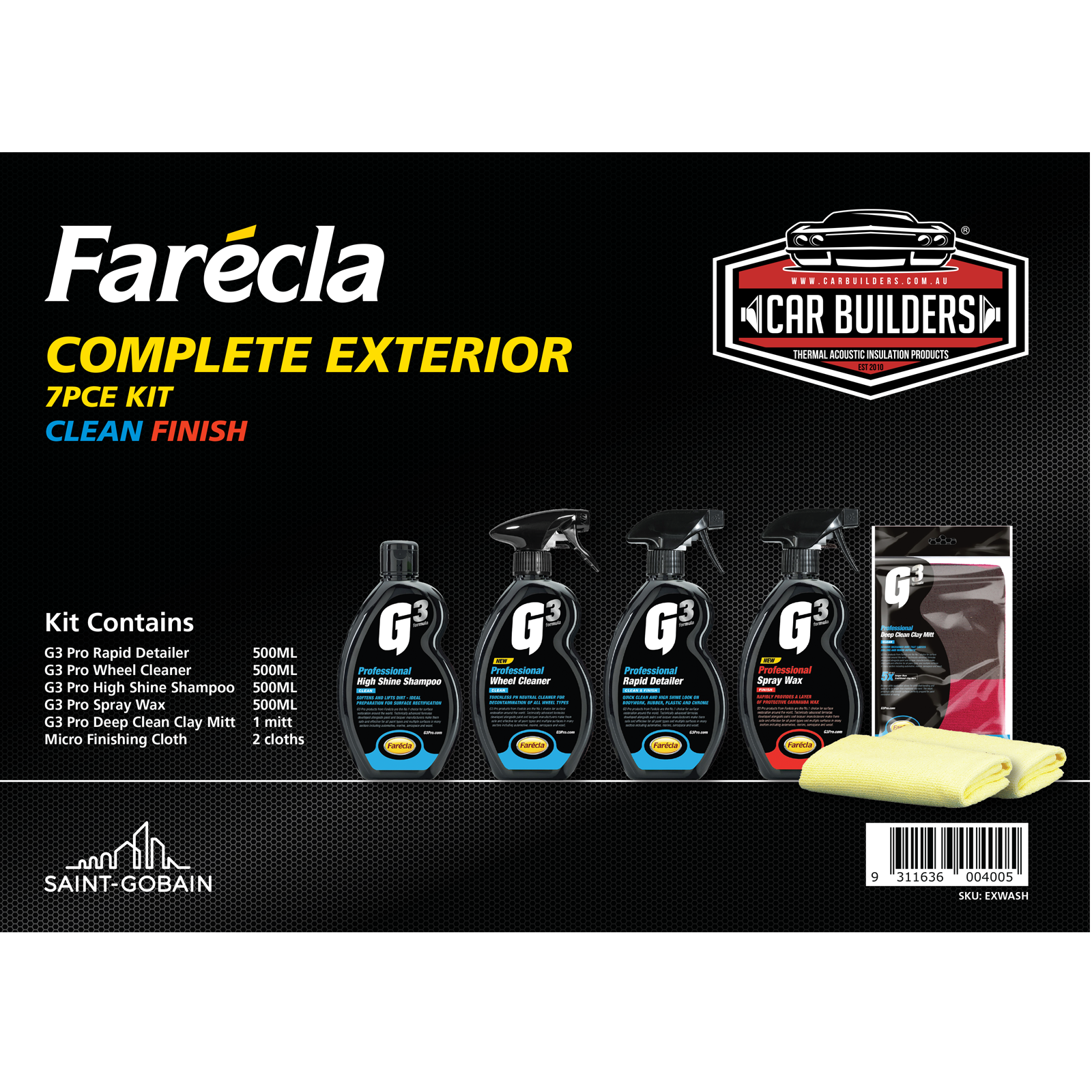 Complete Exterior Pack RRP $143