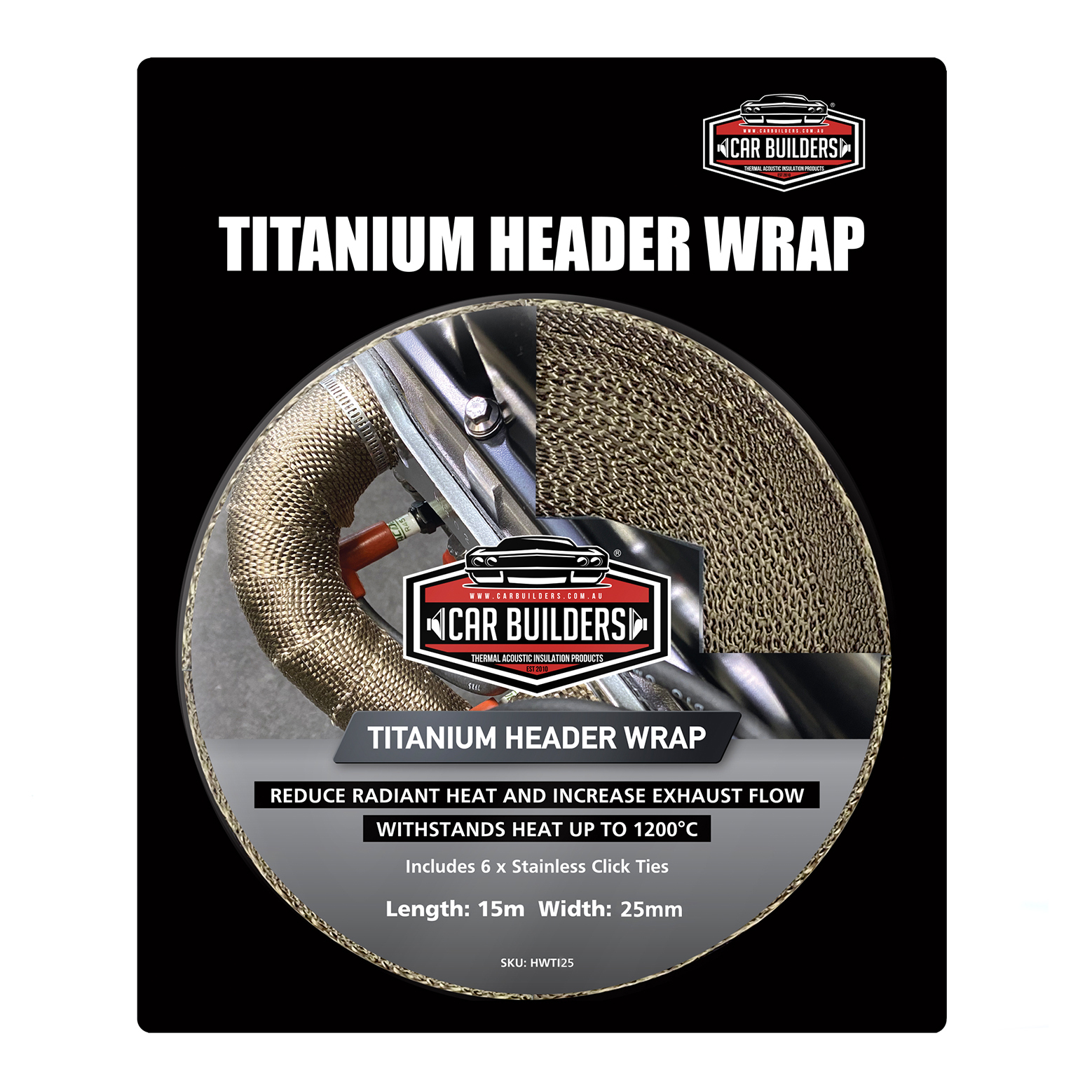 Premium Header Wrap 25mm