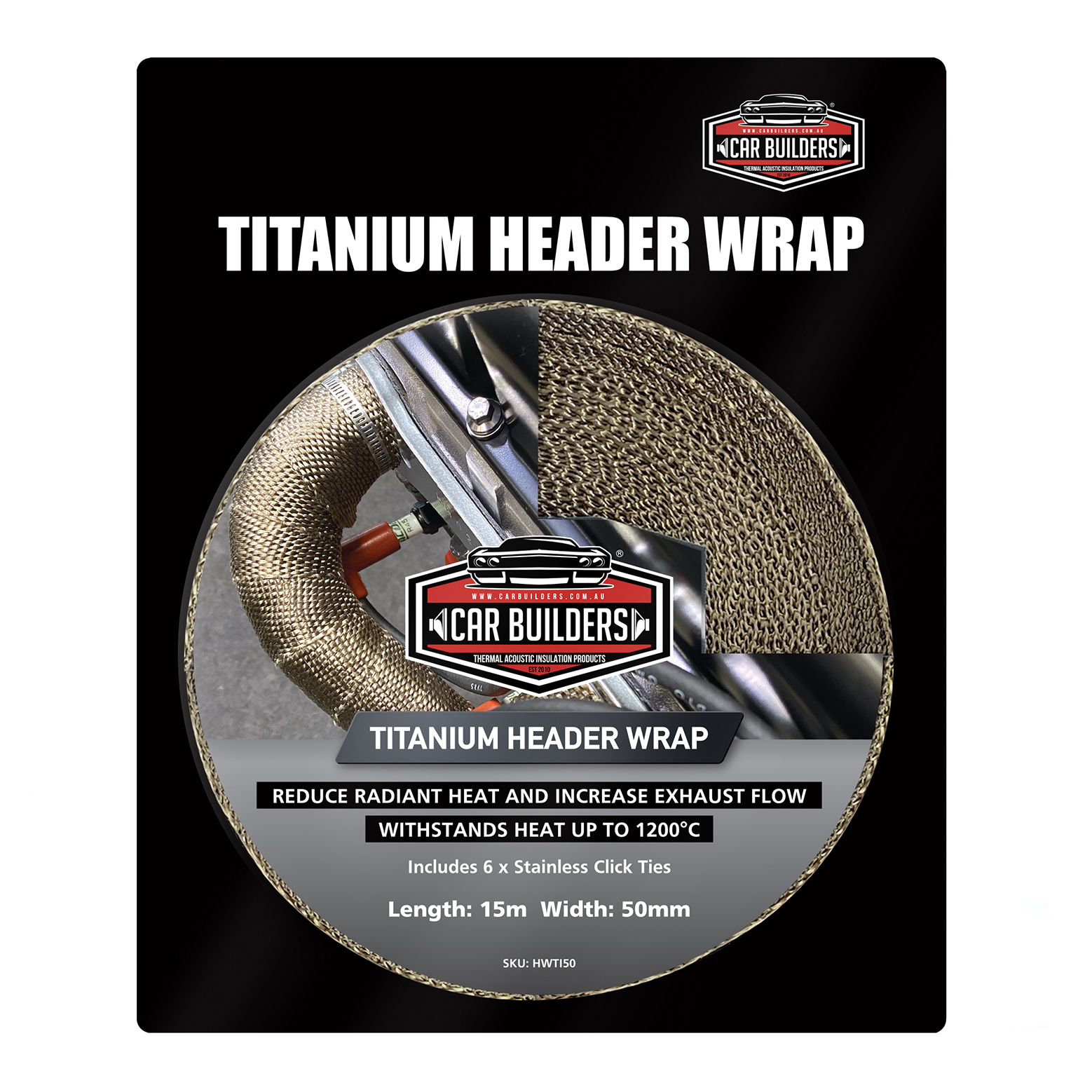 Premium Header Wrap 50mm
