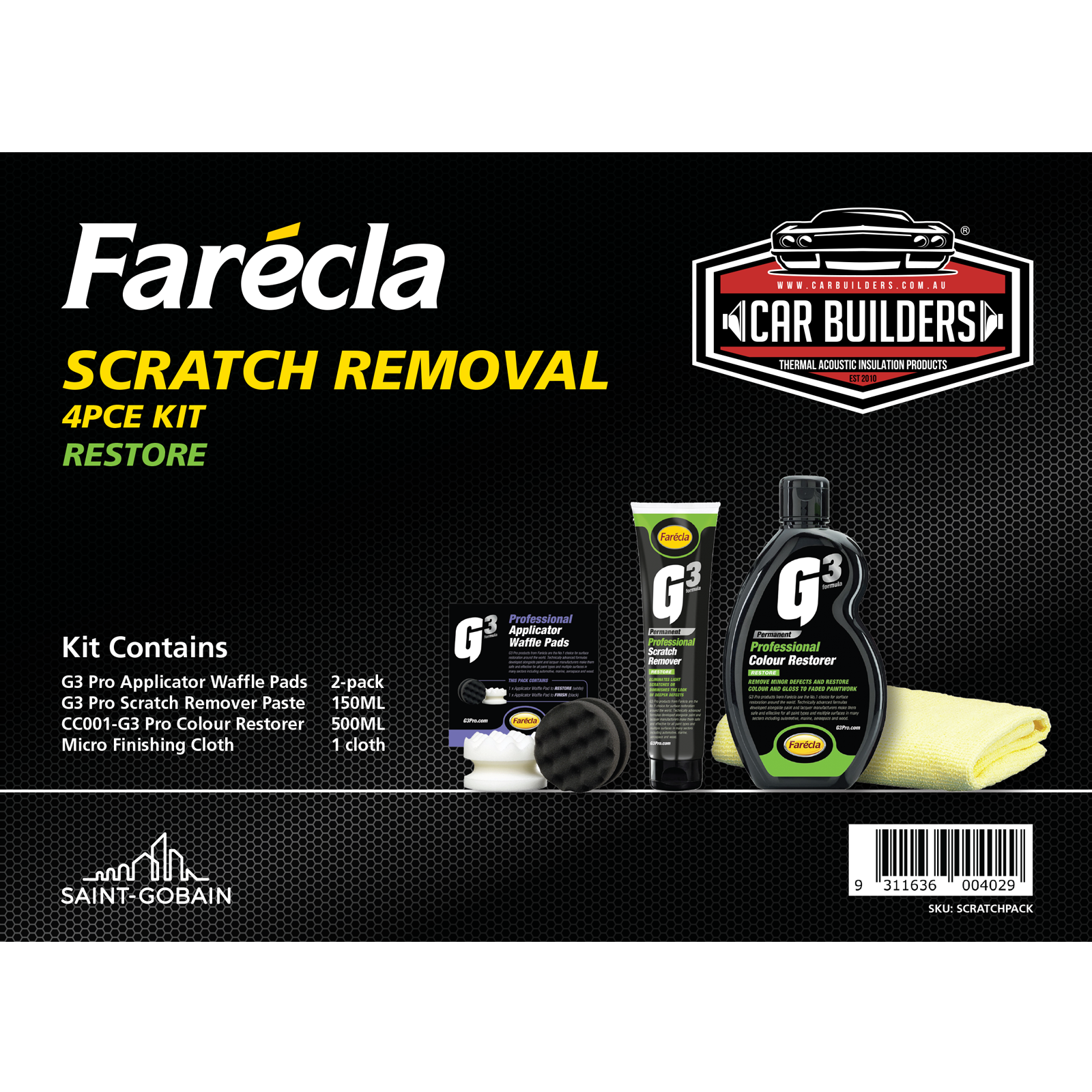 Scratch Removal Pack RRP $82