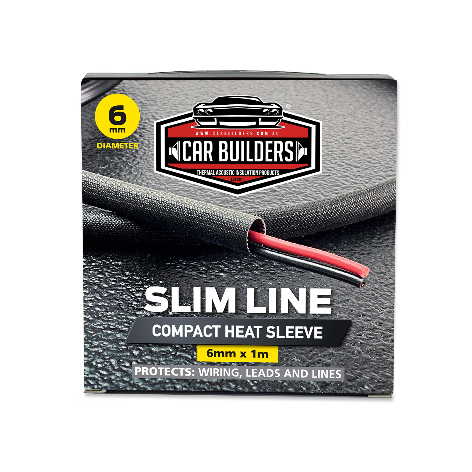 Slim-Line loom protection 6mm, roll length 1m