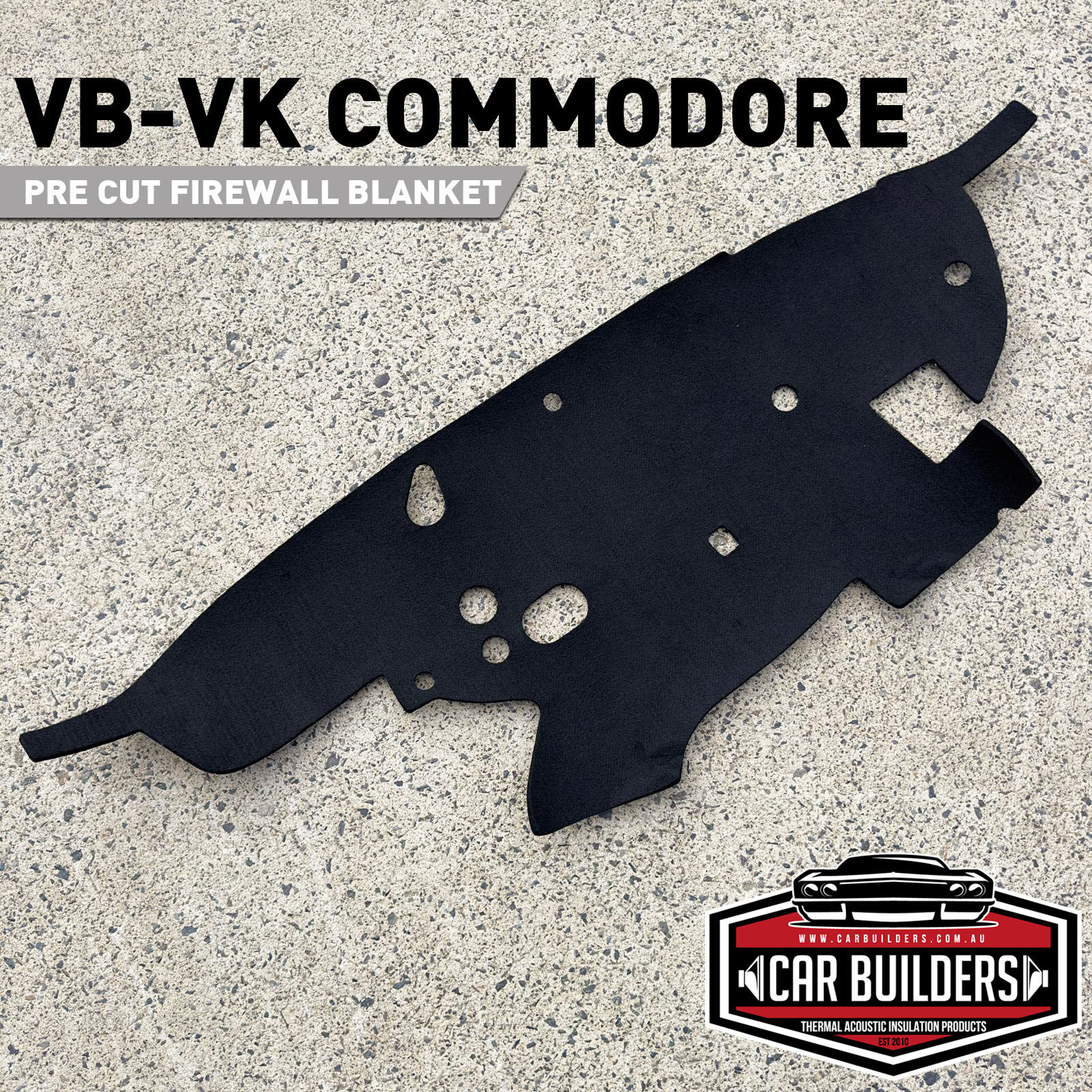 VB-VK Commodore Firewall Insulation Sheet