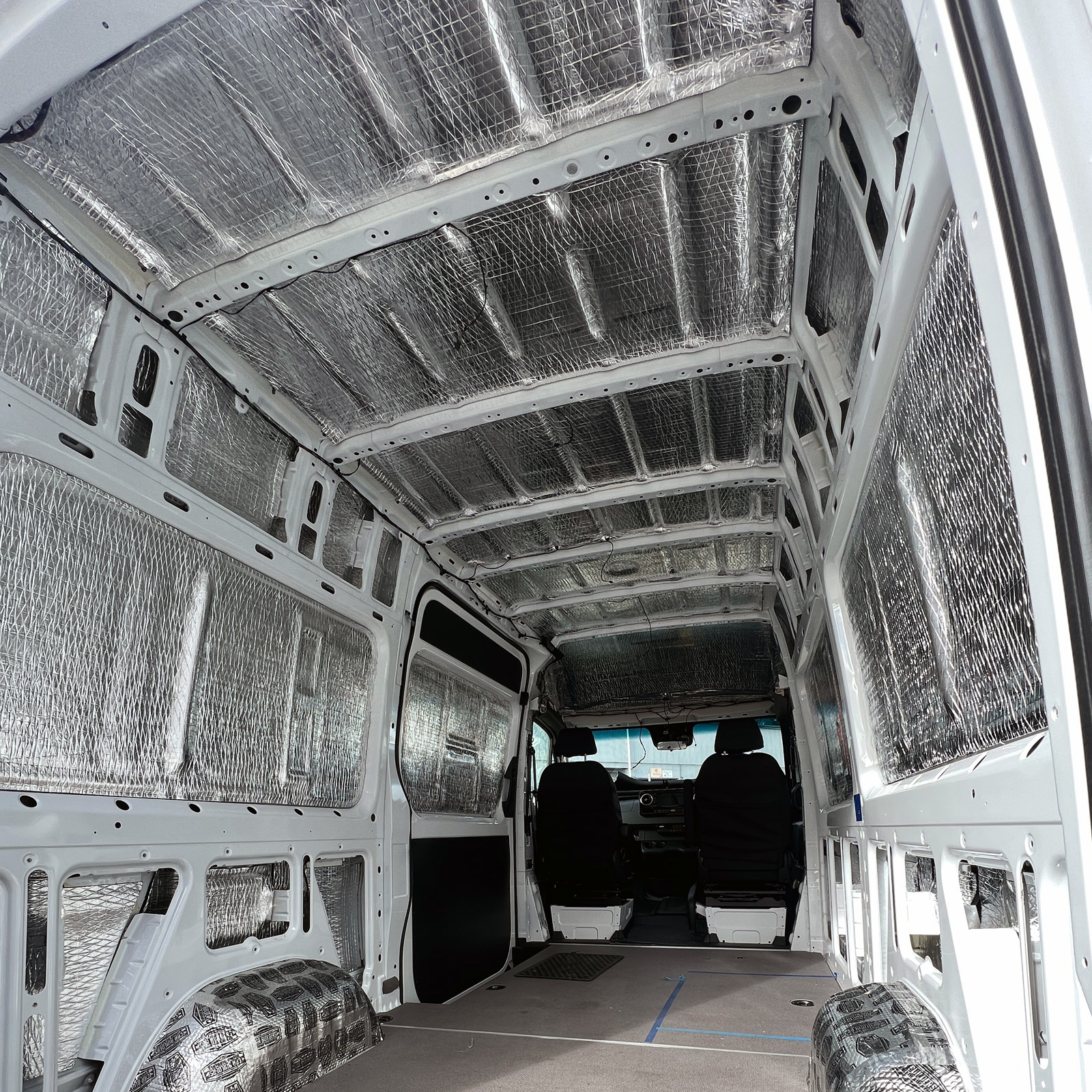 Mercedes Sprinter Insulation Pack - Precut Van Liner suits 2door model